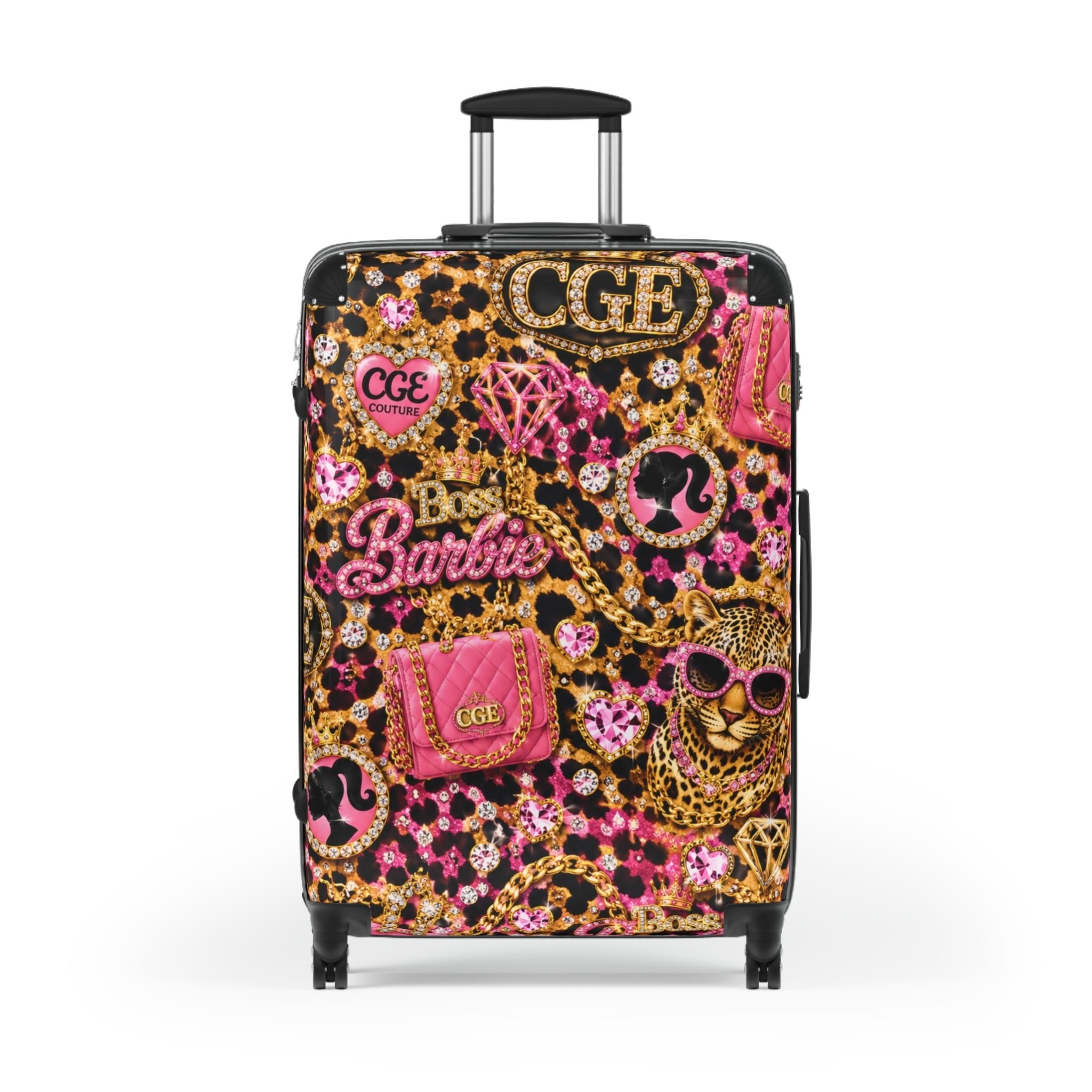 CGE Boss Barbie Luxury Travel Suitcase ✈️💎 - CGE Teddy Couture