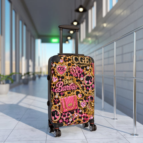 CGE Boss Barbie Luxury Travel Suitcase ✈️💎 - CGE Teddy Couture