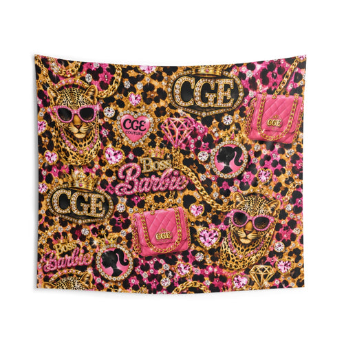 CGE Dubai Glam Luxury Wall Tapestry ✨💎 - CGE Teddy Couture
