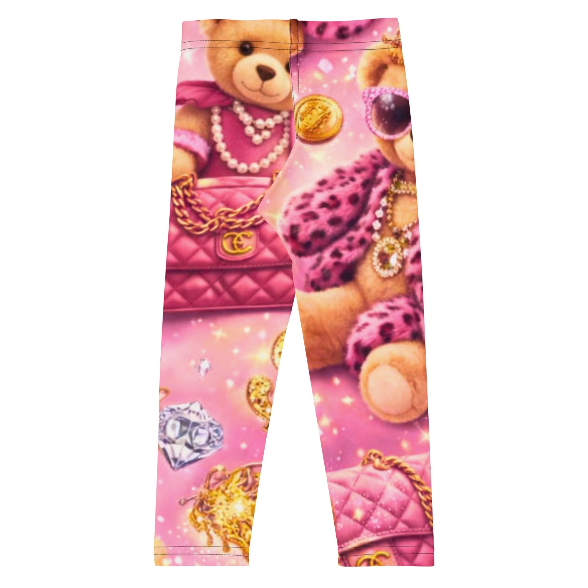 CGE Teddy Couture Kids Leggings – Pink Glam - CGE Teddy Couture
