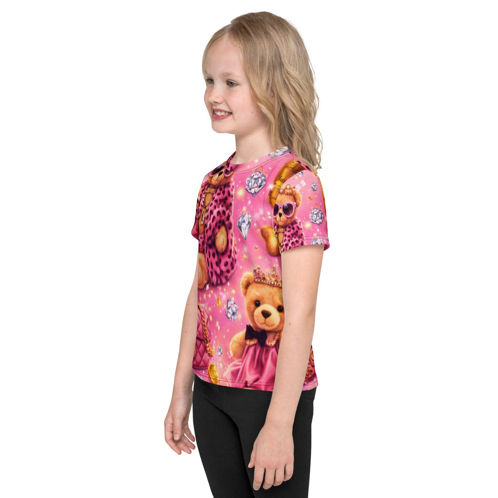 CGE Teddy Couture Kids T-Shirt – Pink Glam - CGE Teddy Couture