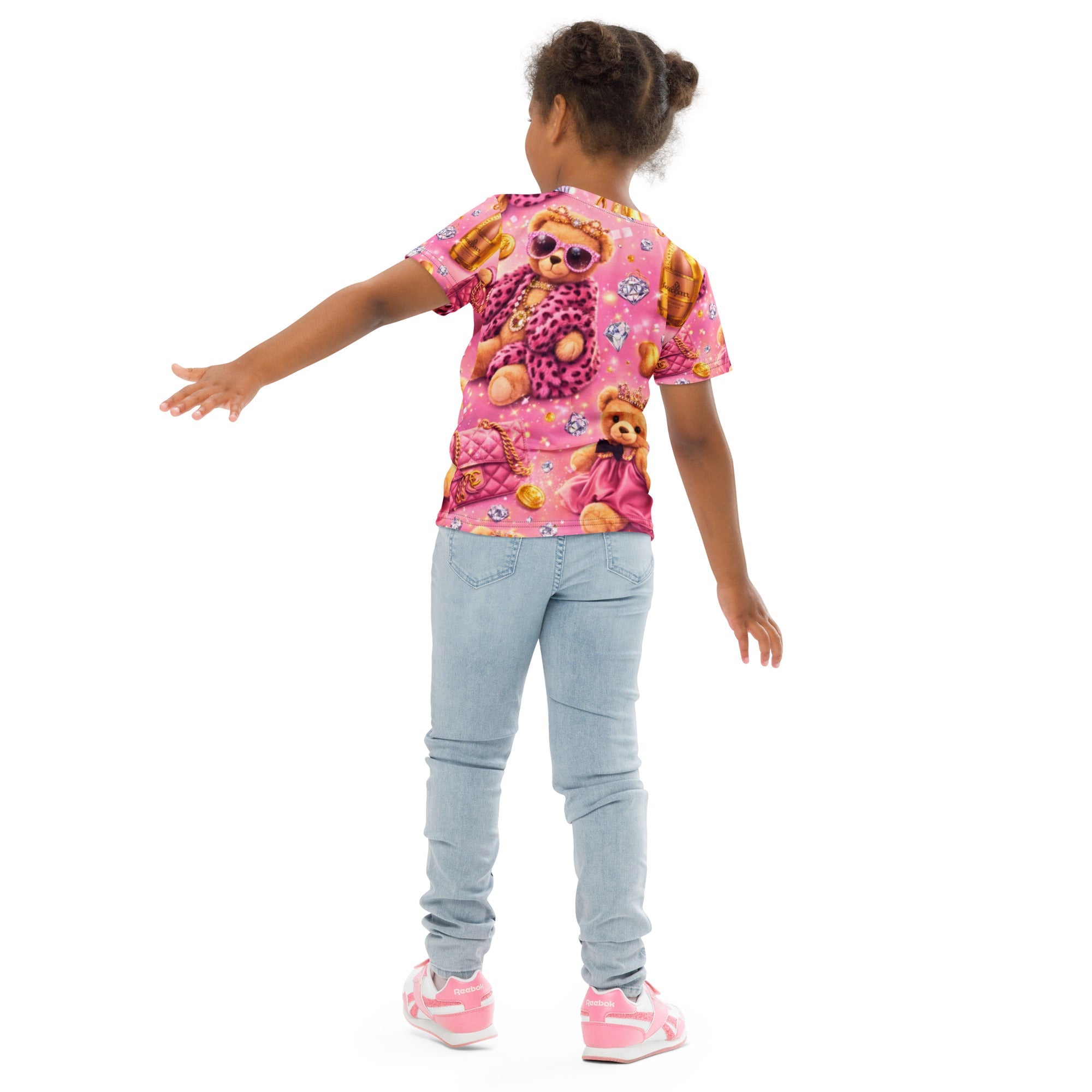 CGE Teddy Couture Kids T-Shirt – Pink Glam - CGE Teddy Couture