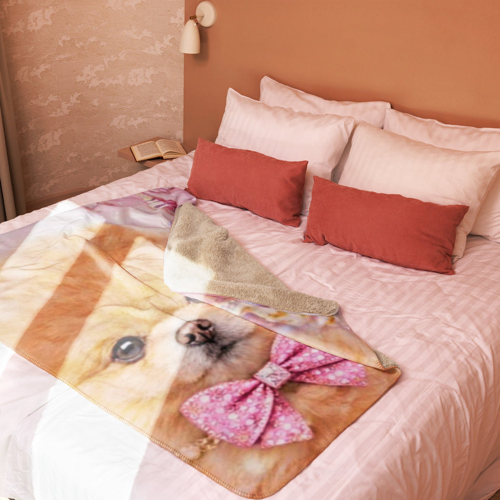 CGE Teddy Couture Kuscheldecke – Luxus Pomeranian Paris Design 🧸✨ - CGE Teddy Couture