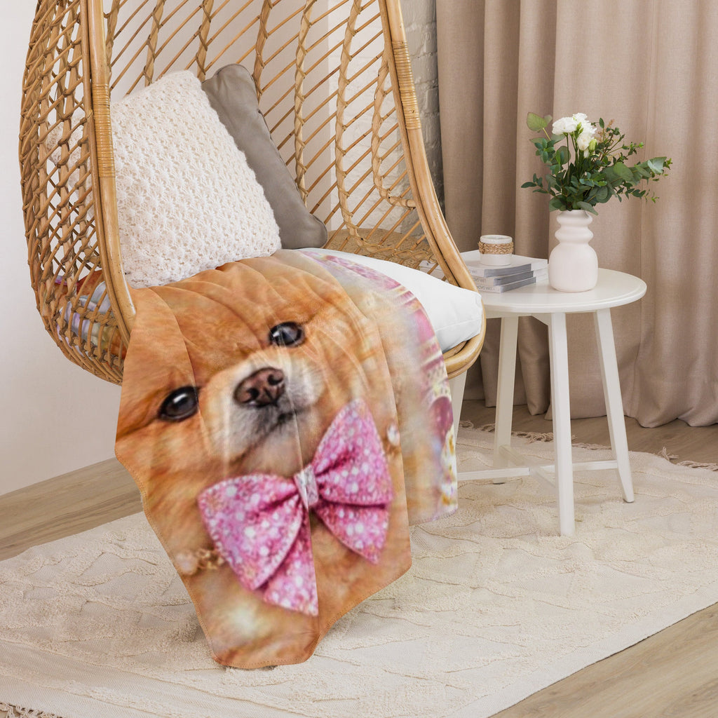 CGE Teddy Couture Kuscheldecke – Luxus Pomeranian Paris Design 🧸✨ - CGE Teddy Couture