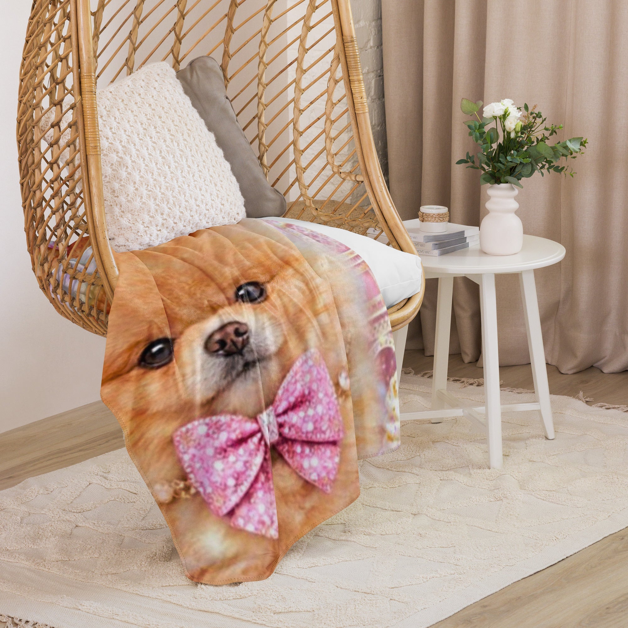 CGE Teddy Couture Kuscheldecke – Luxus Pomeranian Paris Design 🧸✨ - CGE Teddy Couture