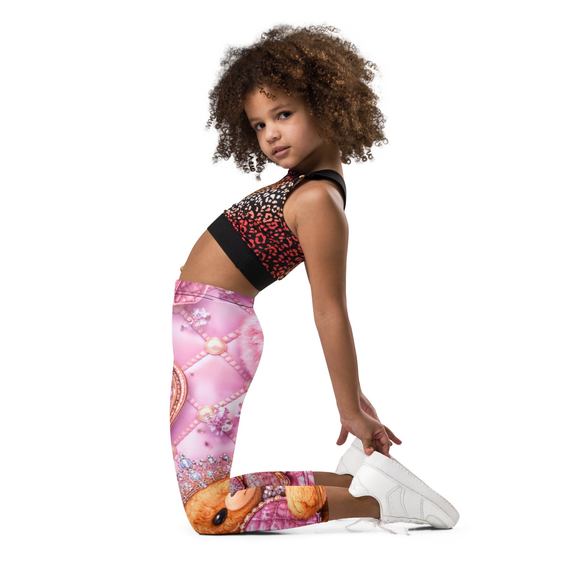CGE Teddy Kids Leggings – Luxuriöse Kinderleggings im Glam Style - CGE Teddy Couture
