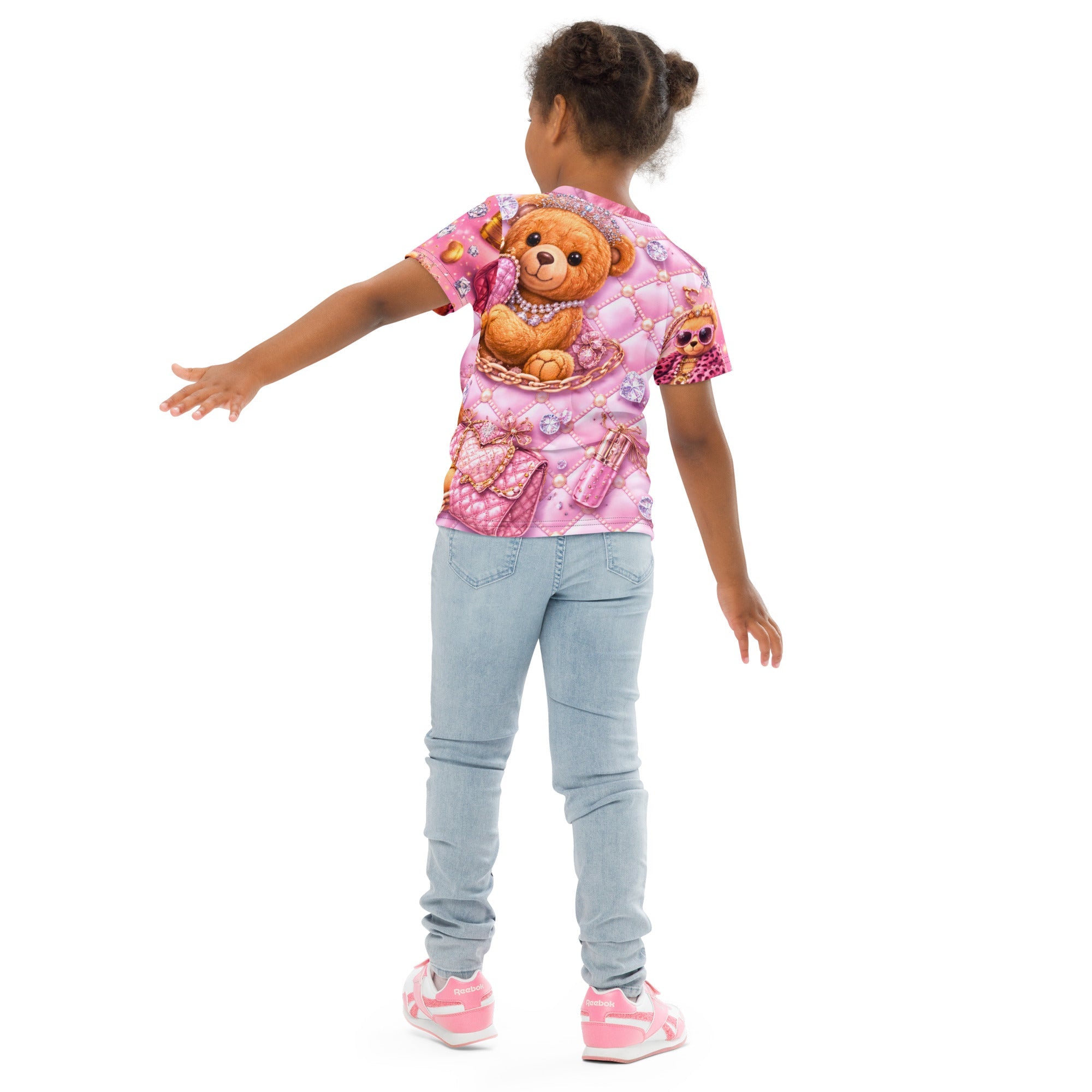 CGE Teddy Kids T-Shirt – Stylisches Kinder Shirt im Glam Design - CGE Teddy Couture