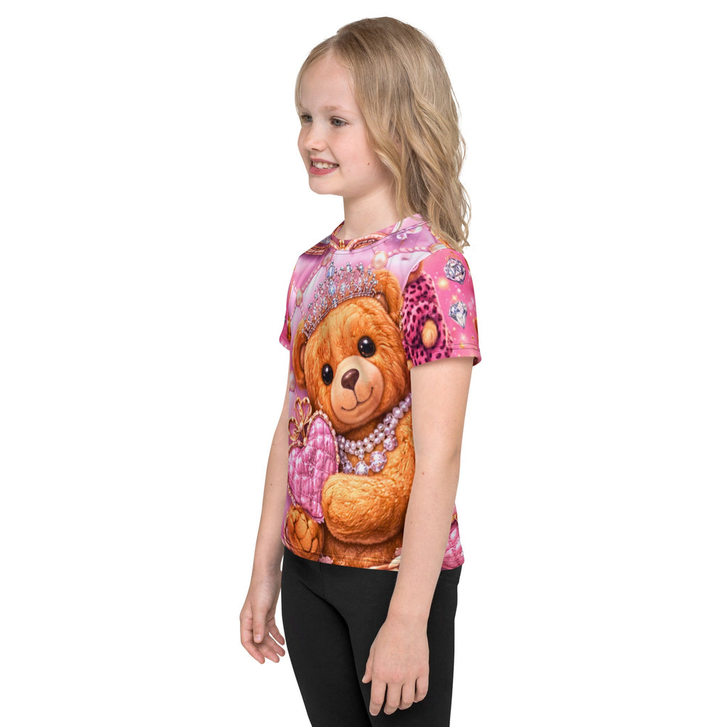 CGE Teddy Kids T-Shirt – Stylisches Kinder Shirt im Glam Design - CGE Teddy Couture