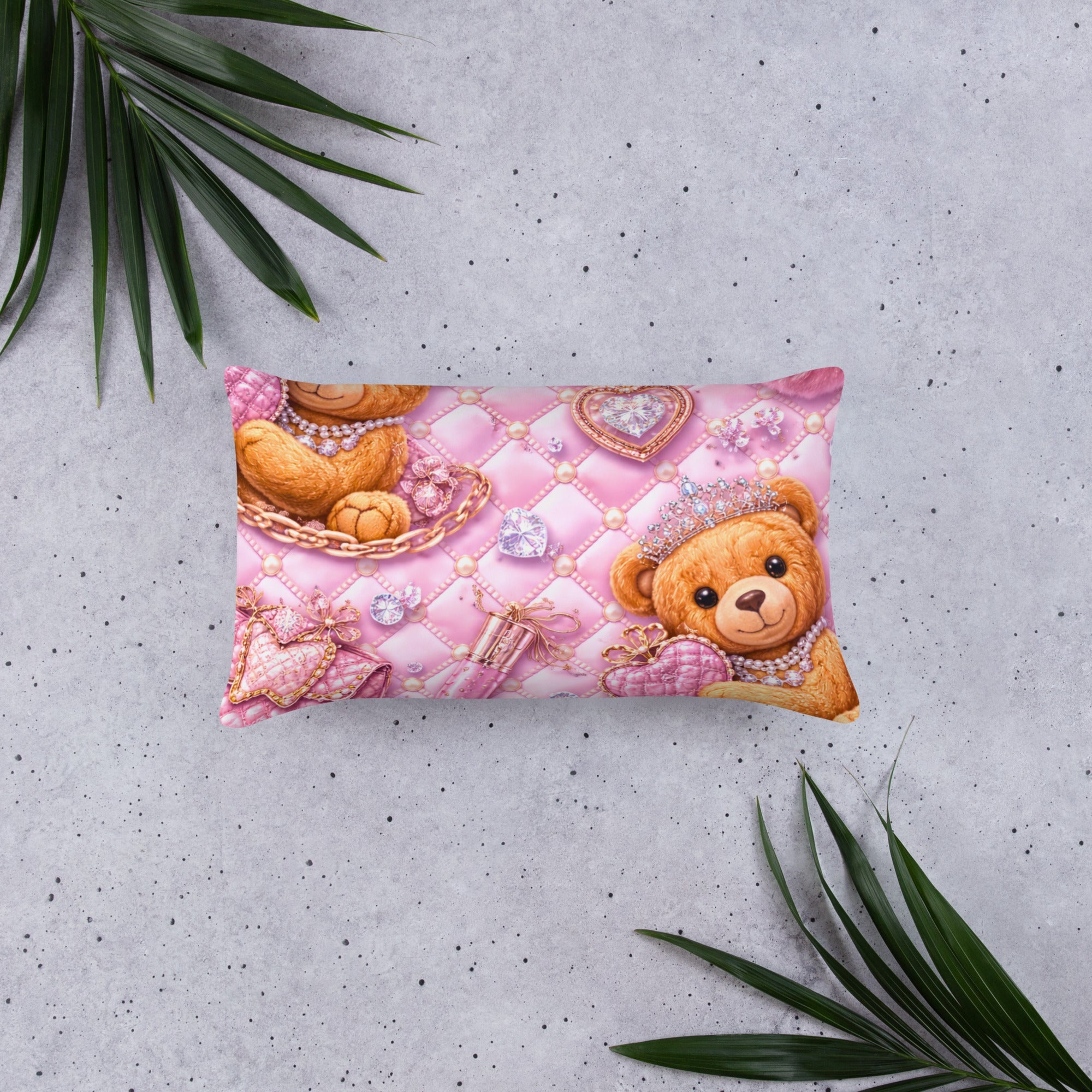 „CGE Teddy Luxe Kissen – Pink Gold Designer Edition“ - CGE Teddy Couture