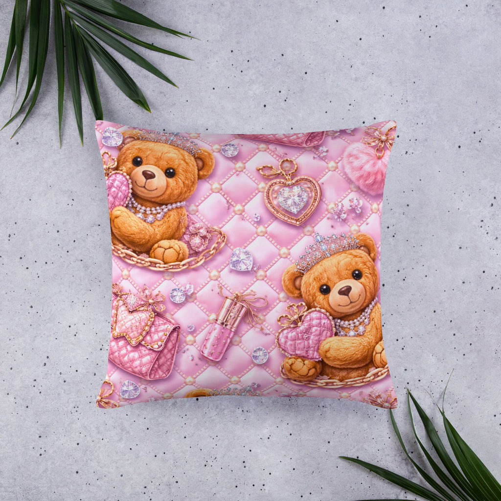 „CGE Teddy Luxe Kissen – Pink Gold Designer Edition“ - CGE Teddy Couture