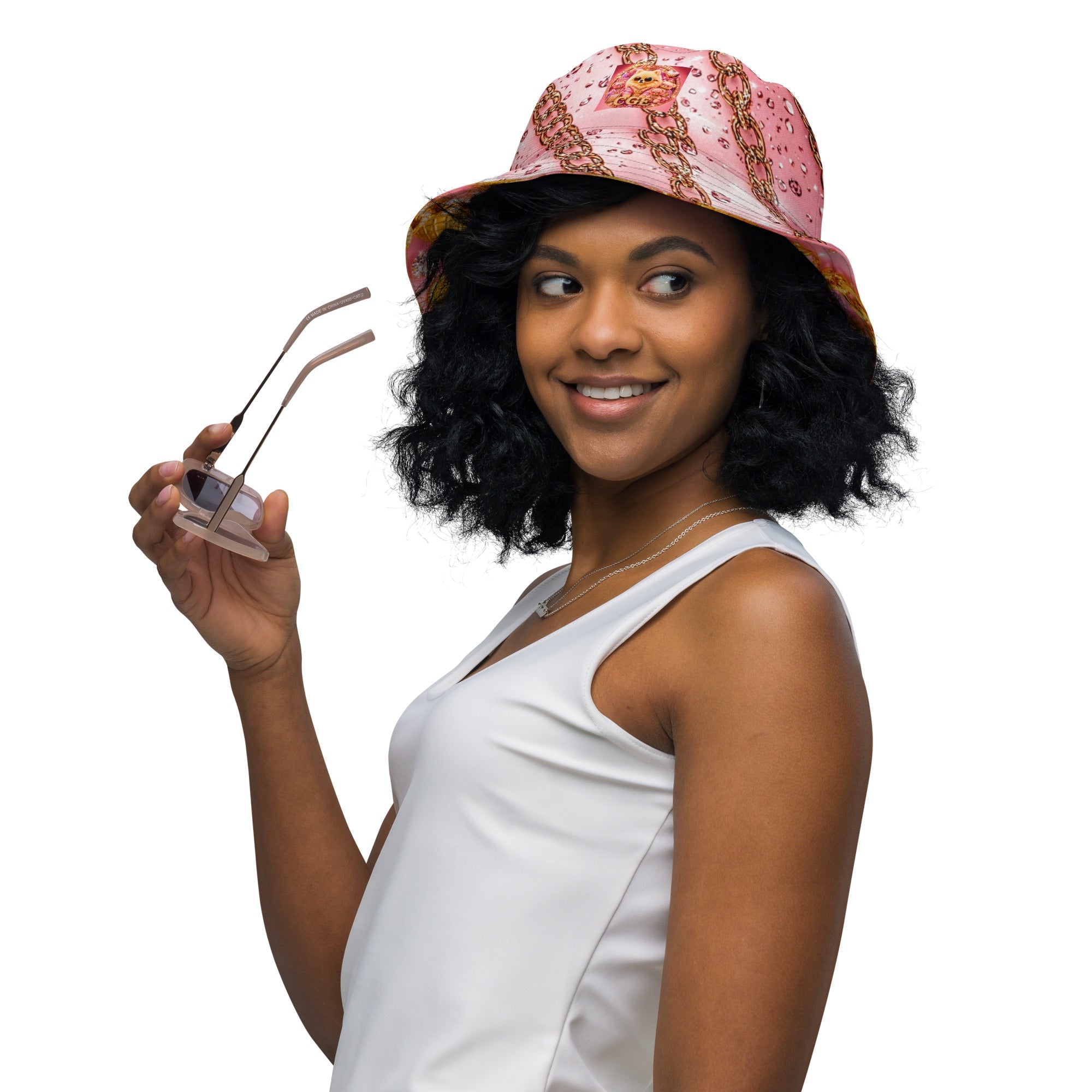 ICE Chain Bucket Hat | Luxury Streetwear by CGE Couture - CGE Teddy Couture