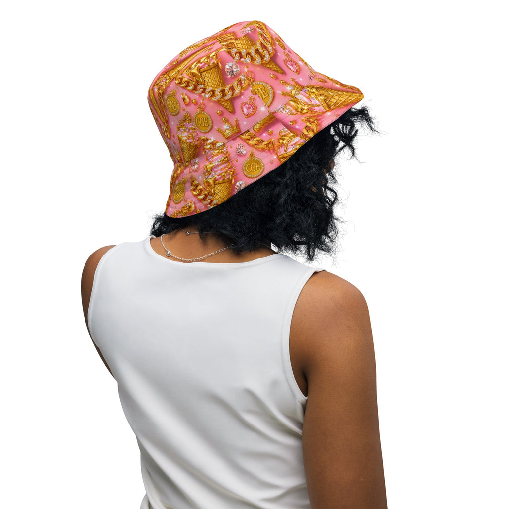 ICE Chain Bucket Hat | Luxury Streetwear by CGE Couture - CGE Teddy Couture