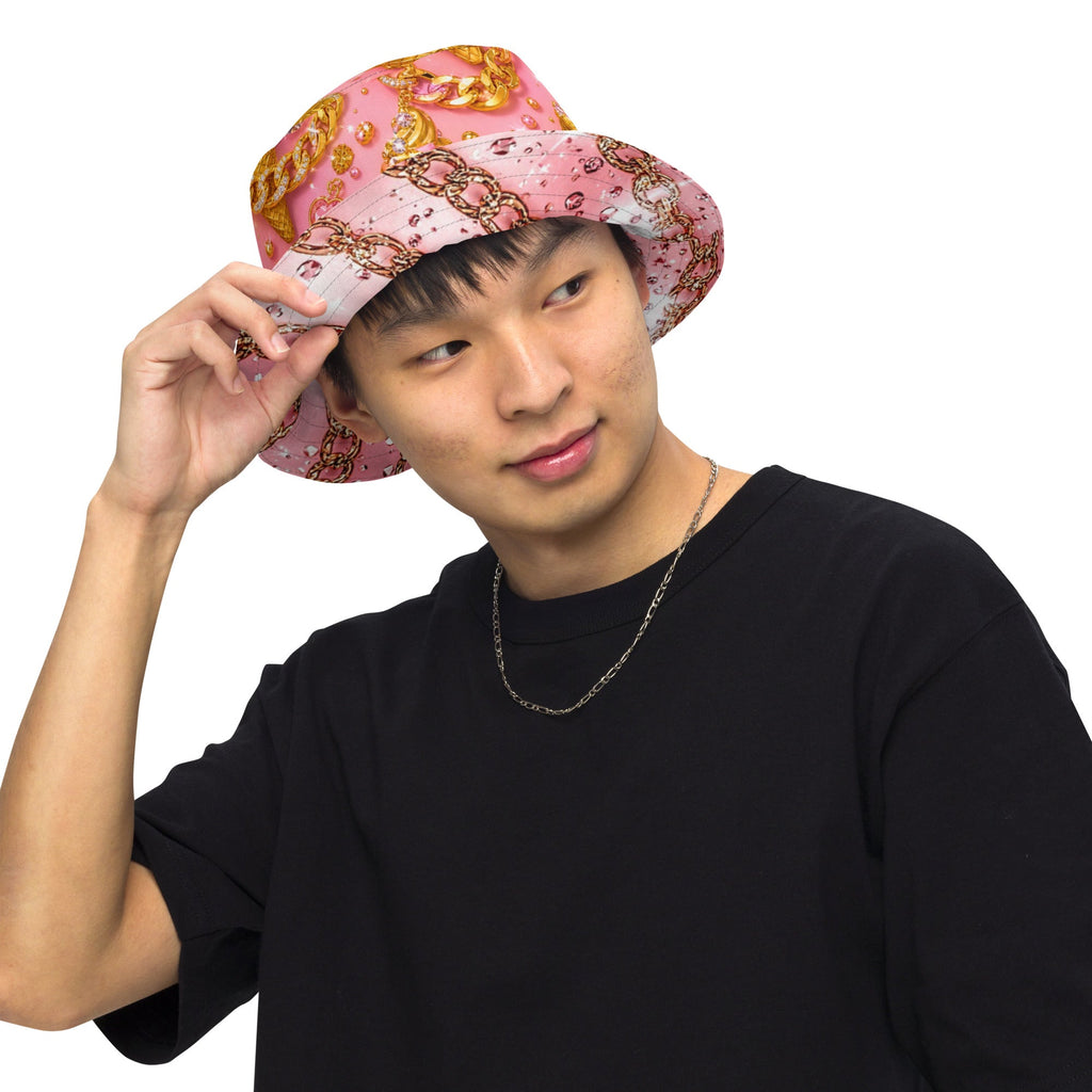 ICE Chain Bucket Hat | Luxury Streetwear by CGE Couture - CGE Teddy Couture