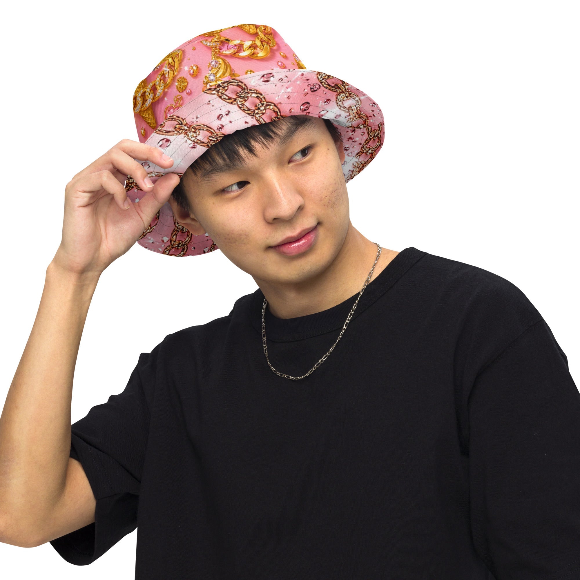 ICE Chain Bucket Hat | Luxury Streetwear by CGE Couture - CGE Teddy Couture