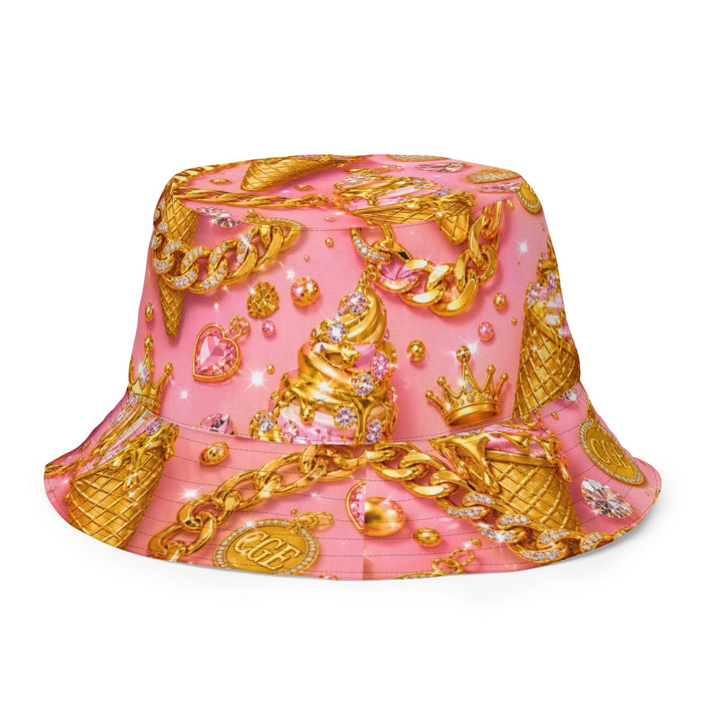 ICE Chain Bucket Hat | Luxury Streetwear by CGE Couture - CGE Teddy Couture