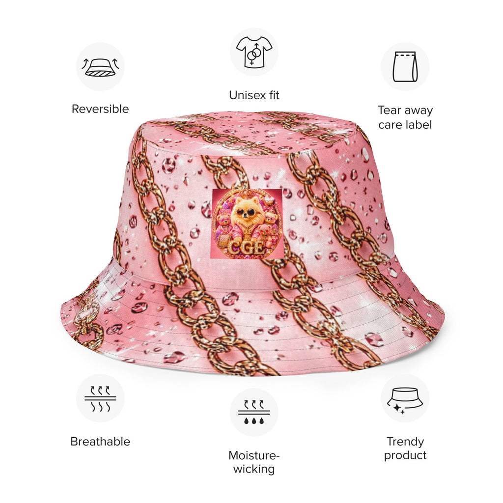 ICE Chain Bucket Hat | Luxury Streetwear by CGE Couture - CGE Teddy Couture