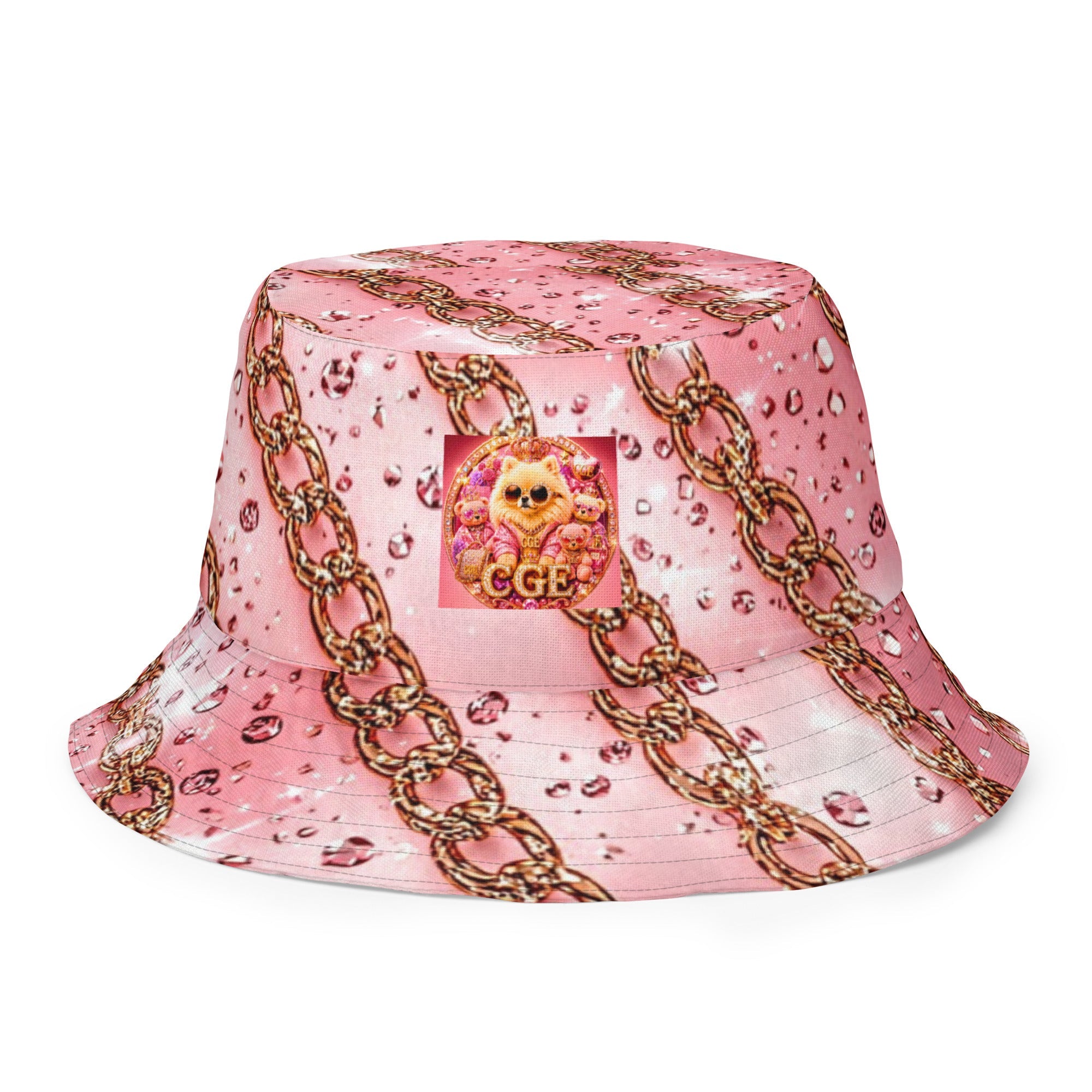 ICE Chain Bucket Hat | Luxury Streetwear by CGE Couture - CGE Teddy Couture
