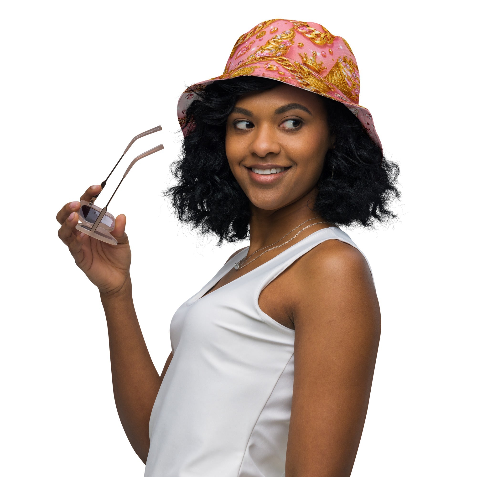 ICE Chain Bucket Hat | Luxury Streetwear by CGE Couture - CGE Teddy Couture