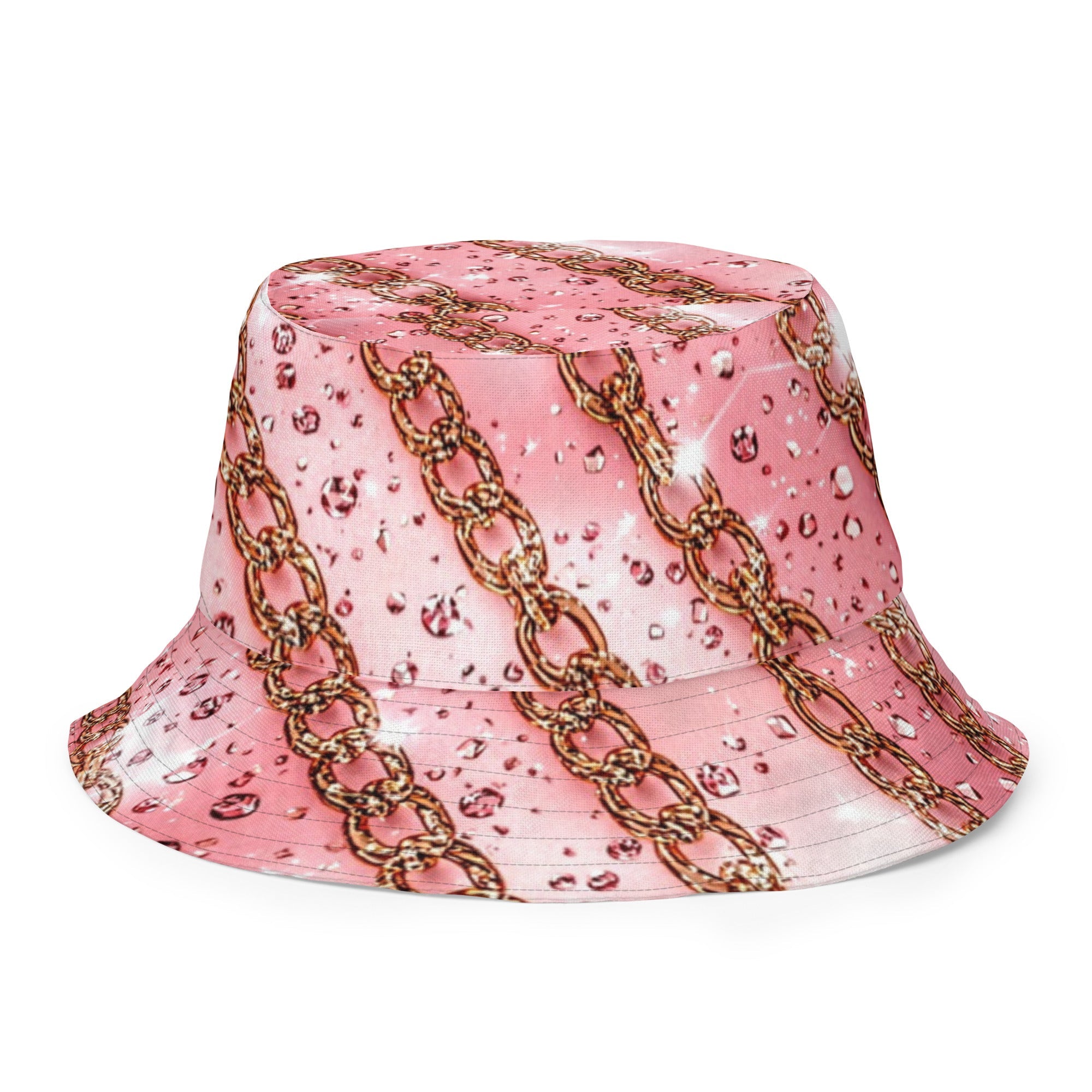 ICE Chain Bucket Hat | Luxury Streetwear by CGE Couture - CGE Teddy Couture