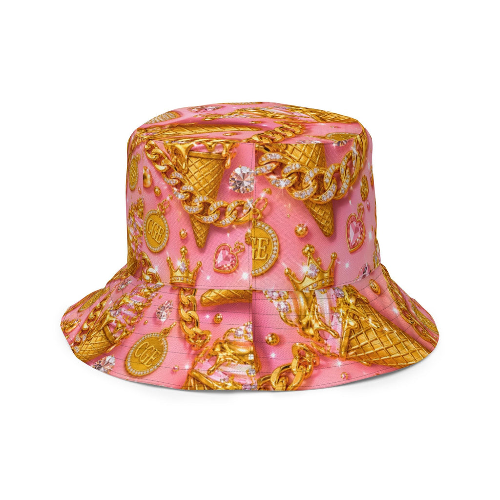 ICE Chain Bucket Hat | Luxury Streetwear by CGE Couture - CGE Teddy Couture