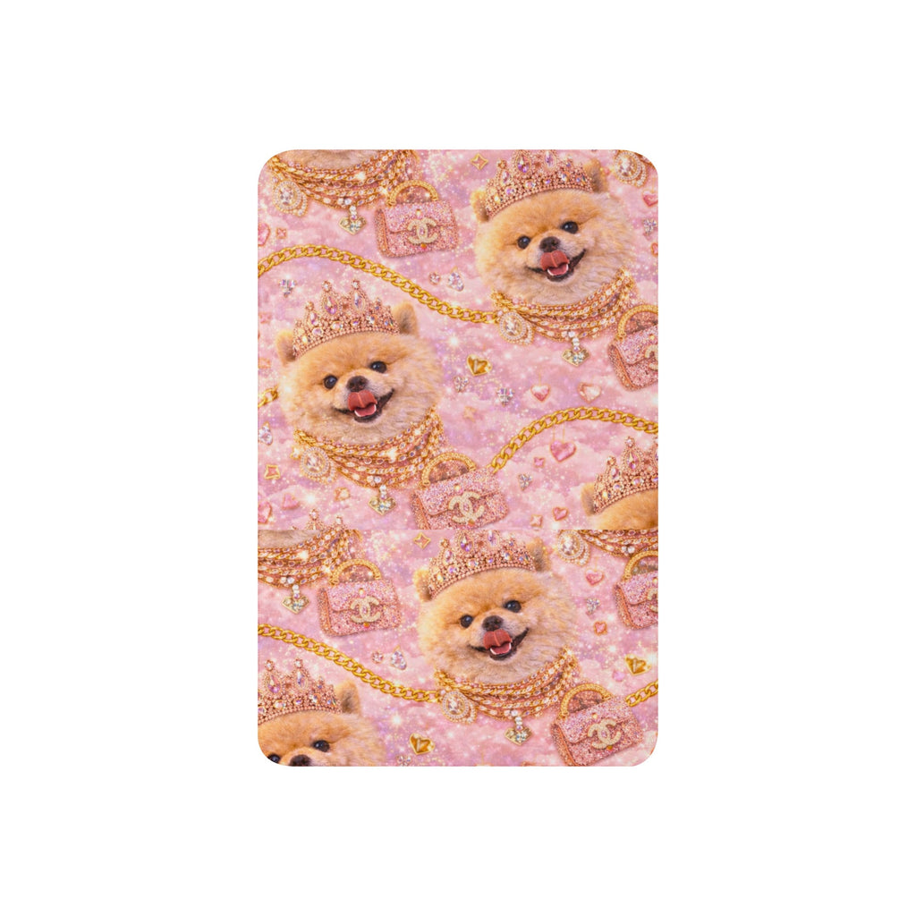 Kiko Glam Decke 👑🐶 | Luxury Babydecke Pink Gold | Limited Edition - CGE Teddy Couture