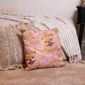 Kiko Glam Kissen 👑🐶 | Luxury Dekokissen Pink Gold | Limited Edition - CGE Teddy Couture