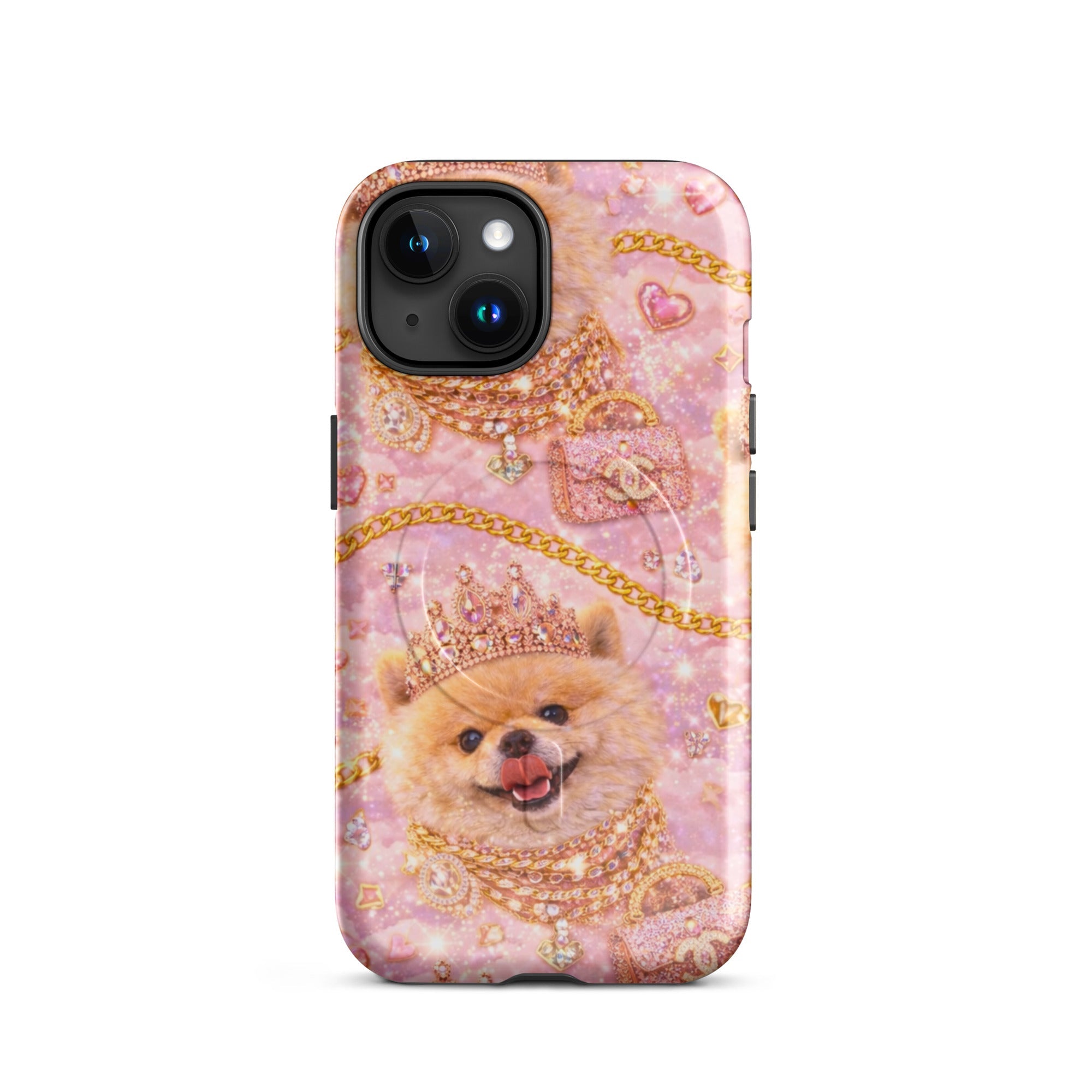 Kiko Glam Samsung Handyhülle 👑🐶 | Luxury Hardcase Pink Gold | Limited Edition - CGE Teddy Couture