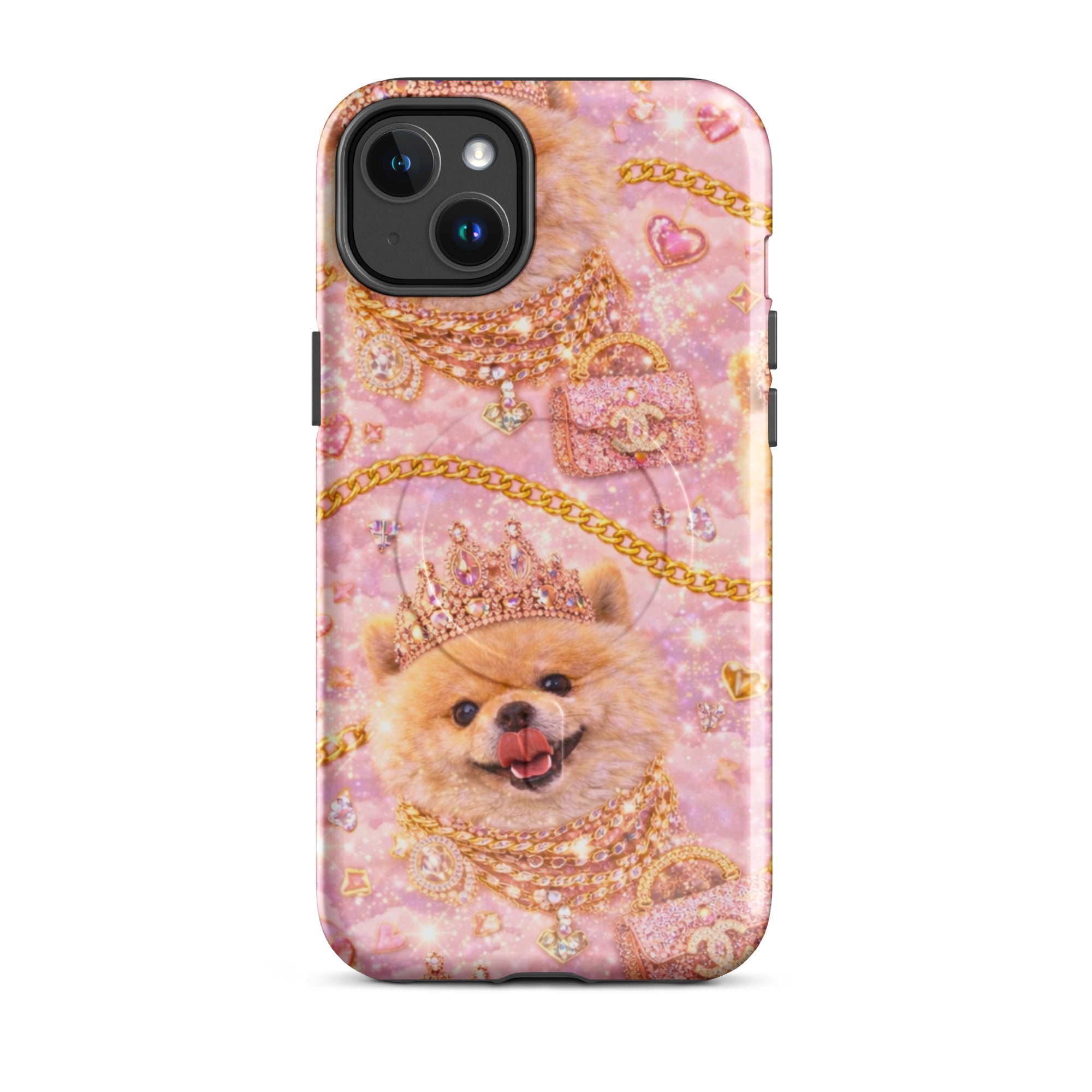 Kiko Glam Samsung Handyhülle 👑🐶 | Luxury Hardcase Pink Gold | Limited Edition - CGE Teddy Couture