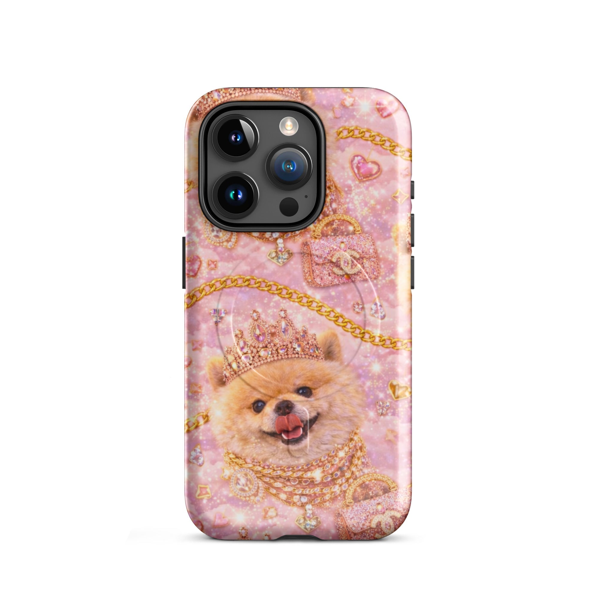 Kiko Glam Samsung Handyhülle 👑🐶 | Luxury Hardcase Pink Gold | Limited Edition - CGE Teddy Couture