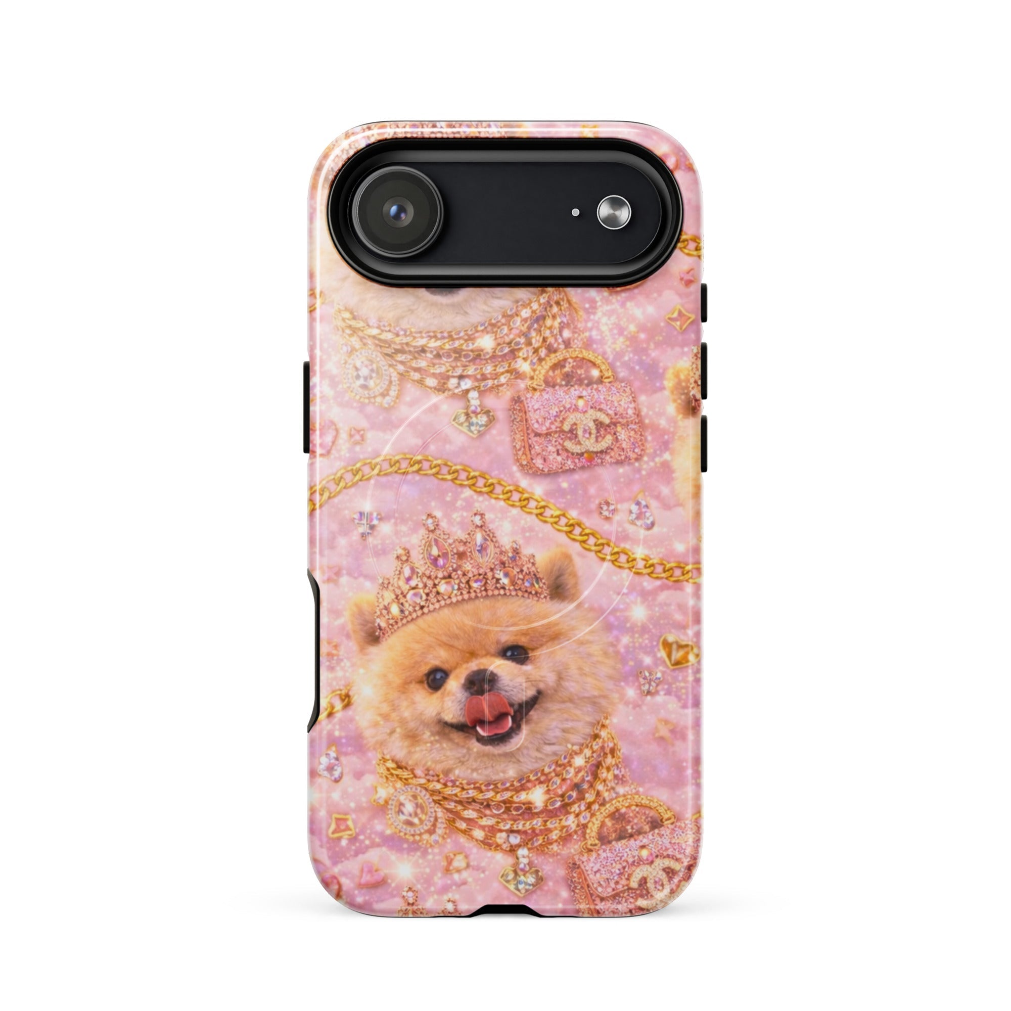 Kiko Glam Samsung Handyhülle 👑🐶 | Luxury Hardcase Pink Gold | Limited Edition - CGE Teddy Couture