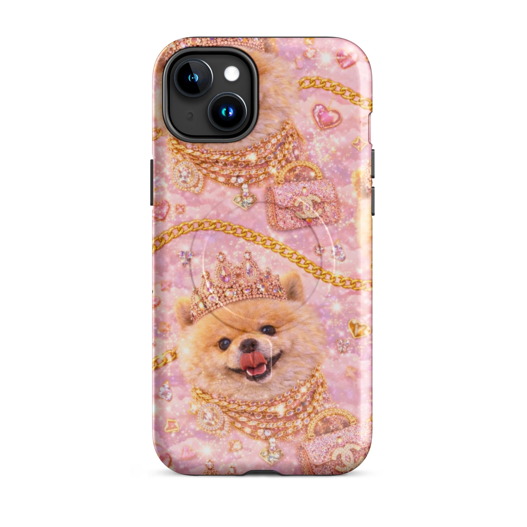 Kiko Glam Samsung Handyhülle 👑🐶 | Luxury Hardcase Pink Gold | Limited Edition - CGE Teddy Couture