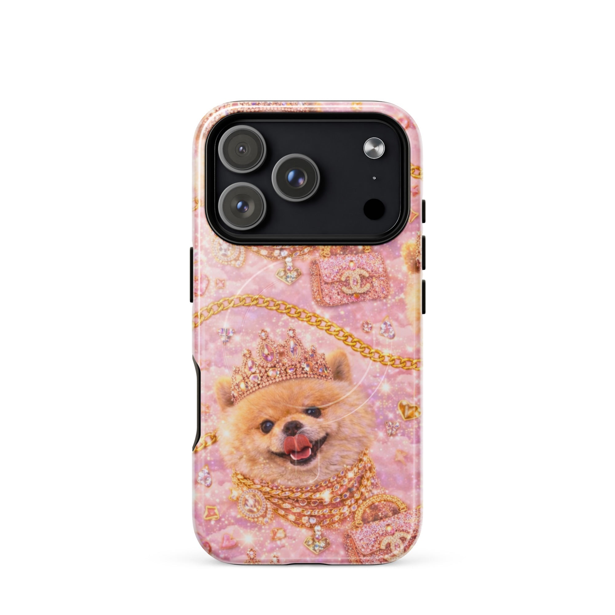 Kiko Glam Samsung Handyhülle 👑🐶 | Luxury Hardcase Pink Gold | Limited Edition - CGE Teddy Couture