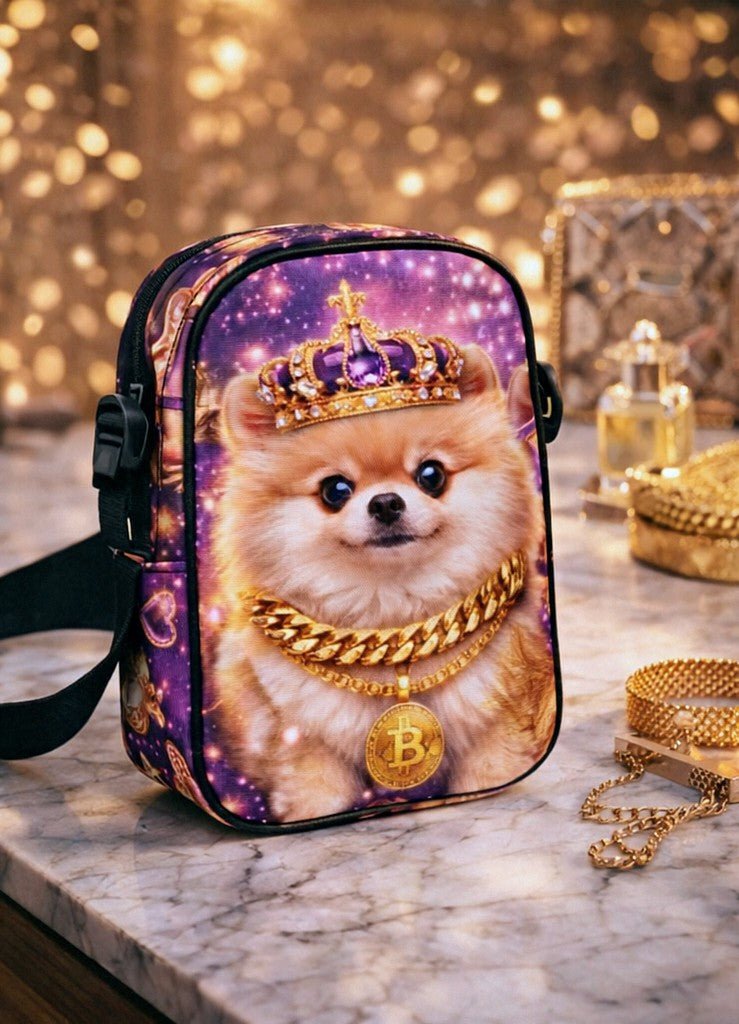KIKO ROYAL CROSSBODY BAG 👑🐶 | CGE Mini Luxury Edition - CGE Teddy Couture