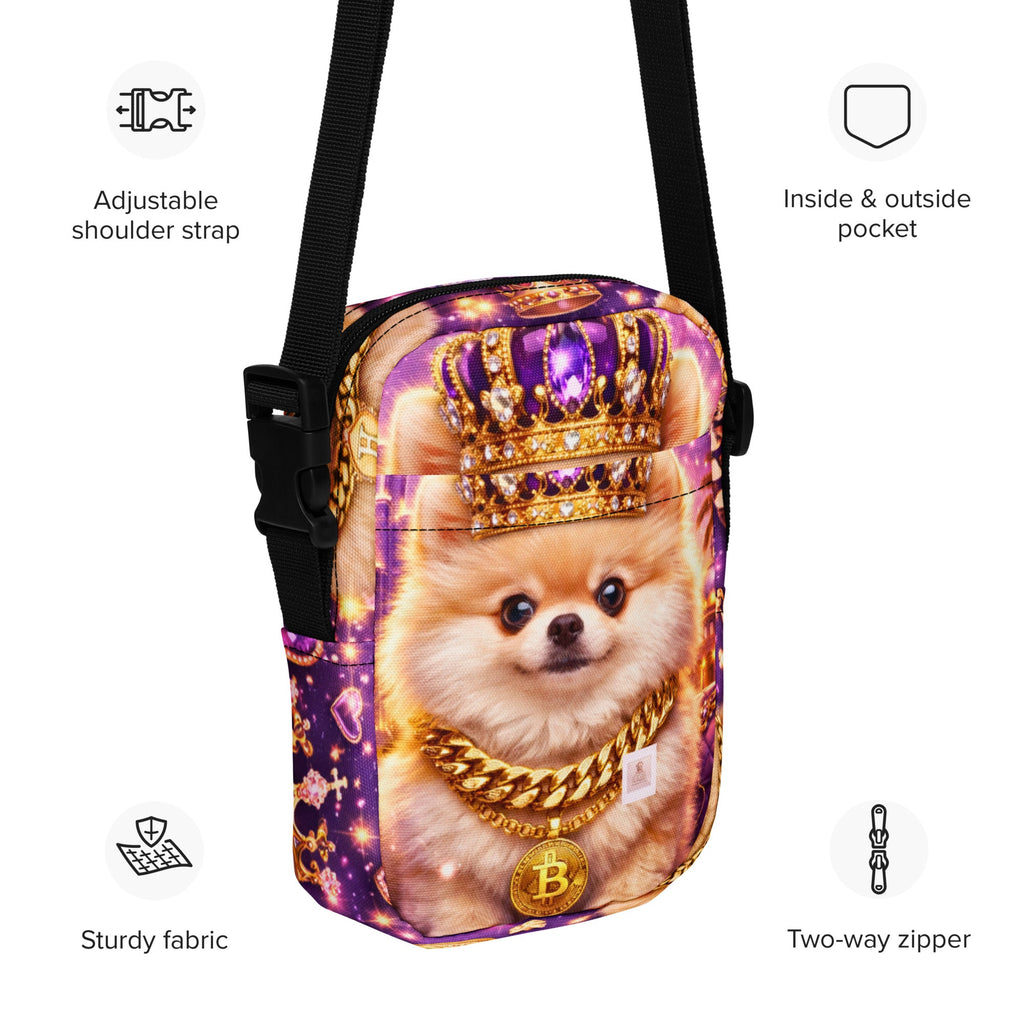 KIKO ROYAL CROSSBODY BAG 👑🐶 | CGE Mini Luxury Edition - CGE Teddy Couture
