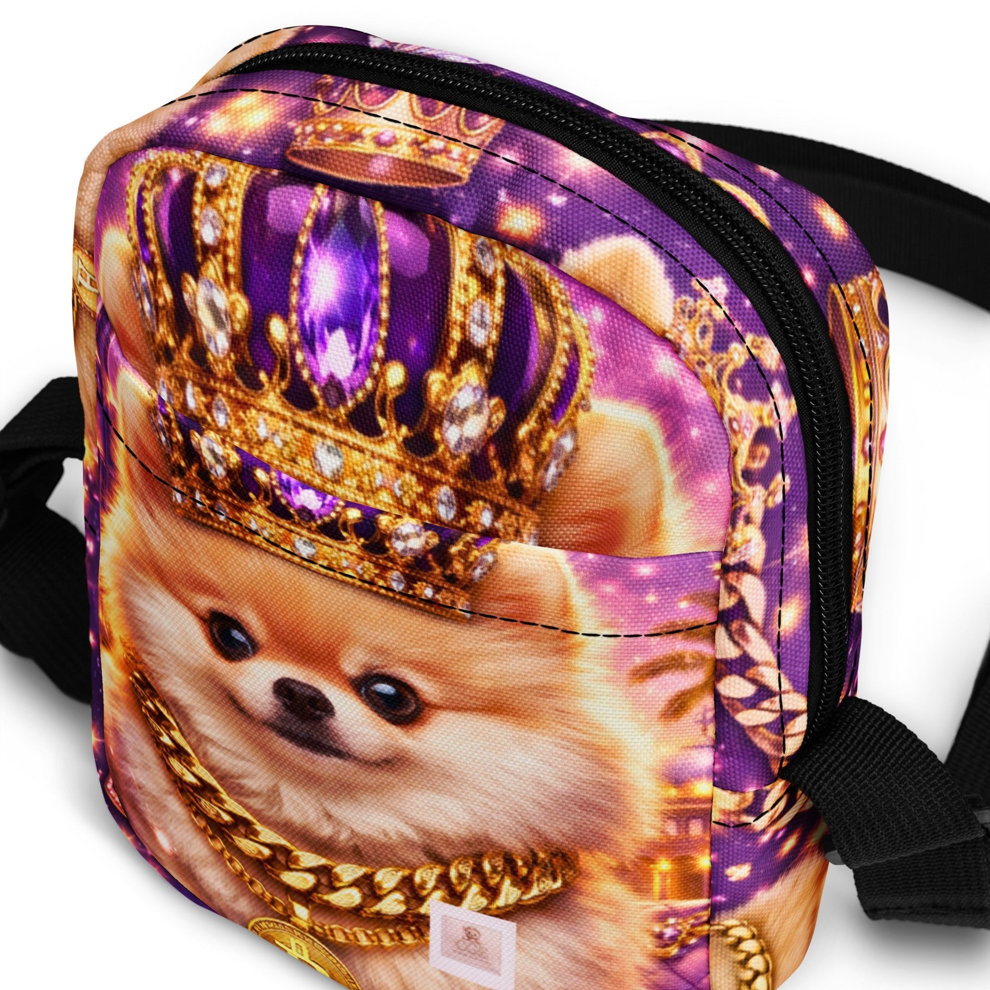 KIKO ROYAL CROSSBODY BAG 👑🐶 | CGE Mini Luxury Edition - CGE Teddy Couture