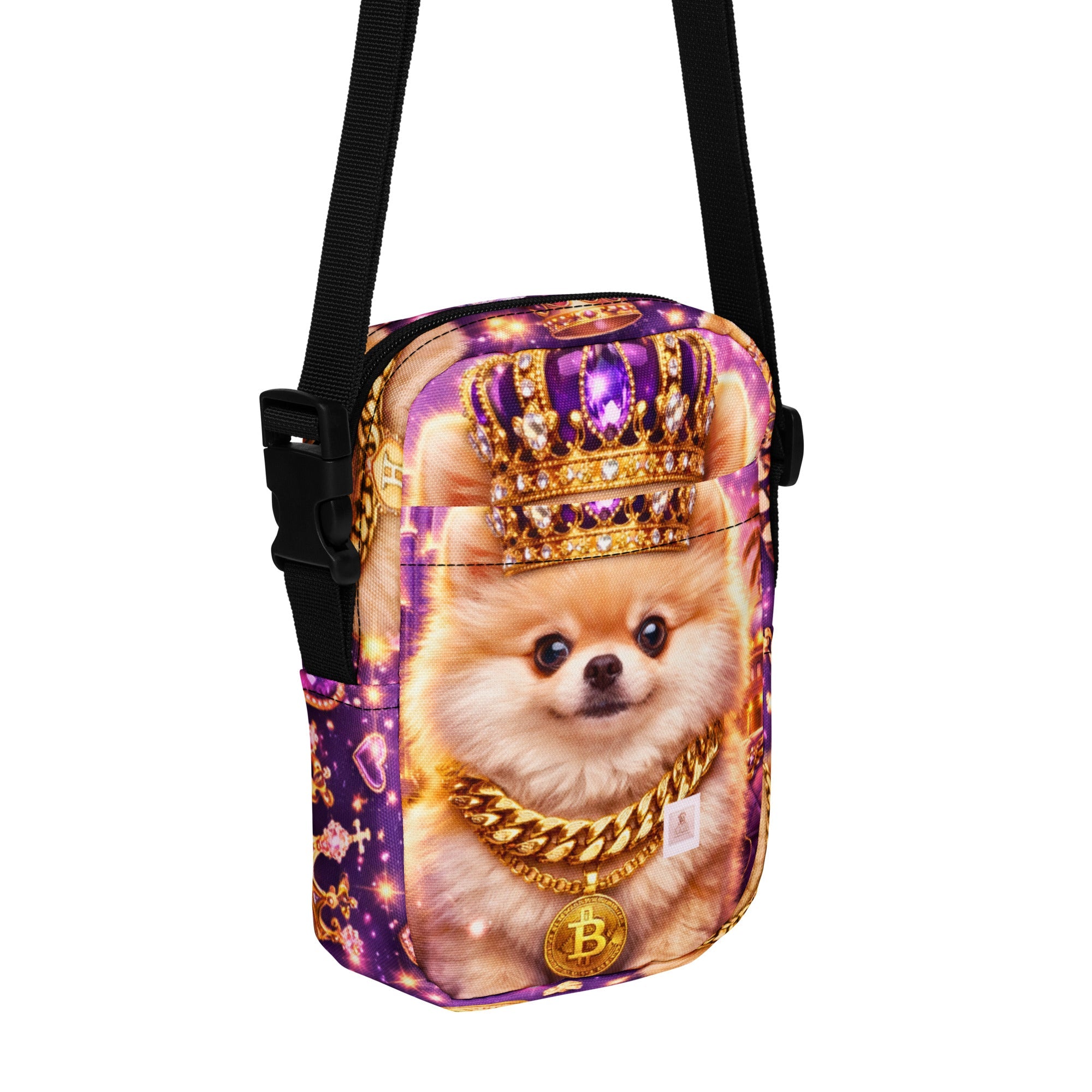 KIKO ROYAL CROSSBODY BAG 👑🐶 | CGE Mini Luxury Edition - CGE Teddy Couture