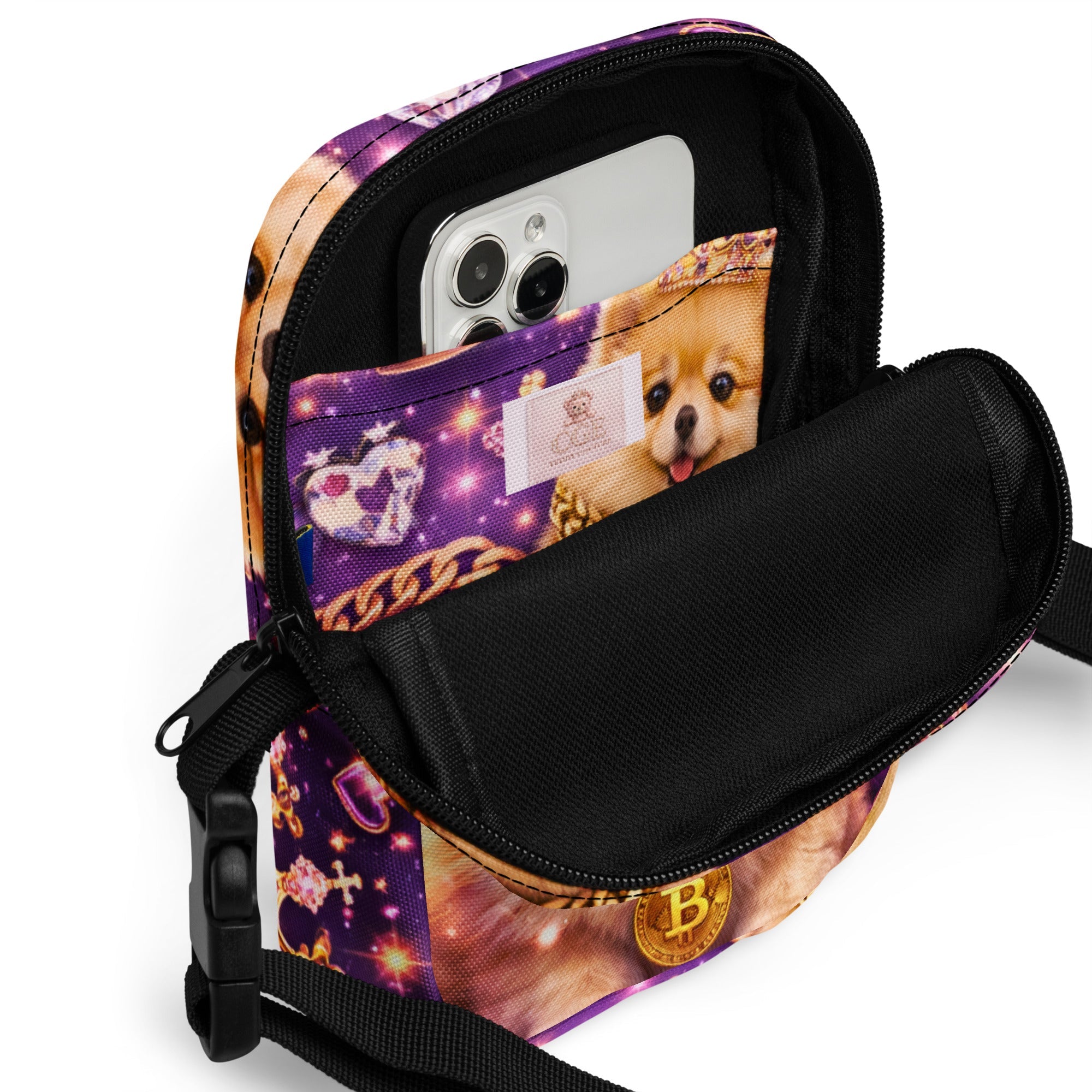 KIKO ROYAL CROSSBODY BAG 👑🐶 | CGE Mini Luxury Edition - CGE Teddy Couture