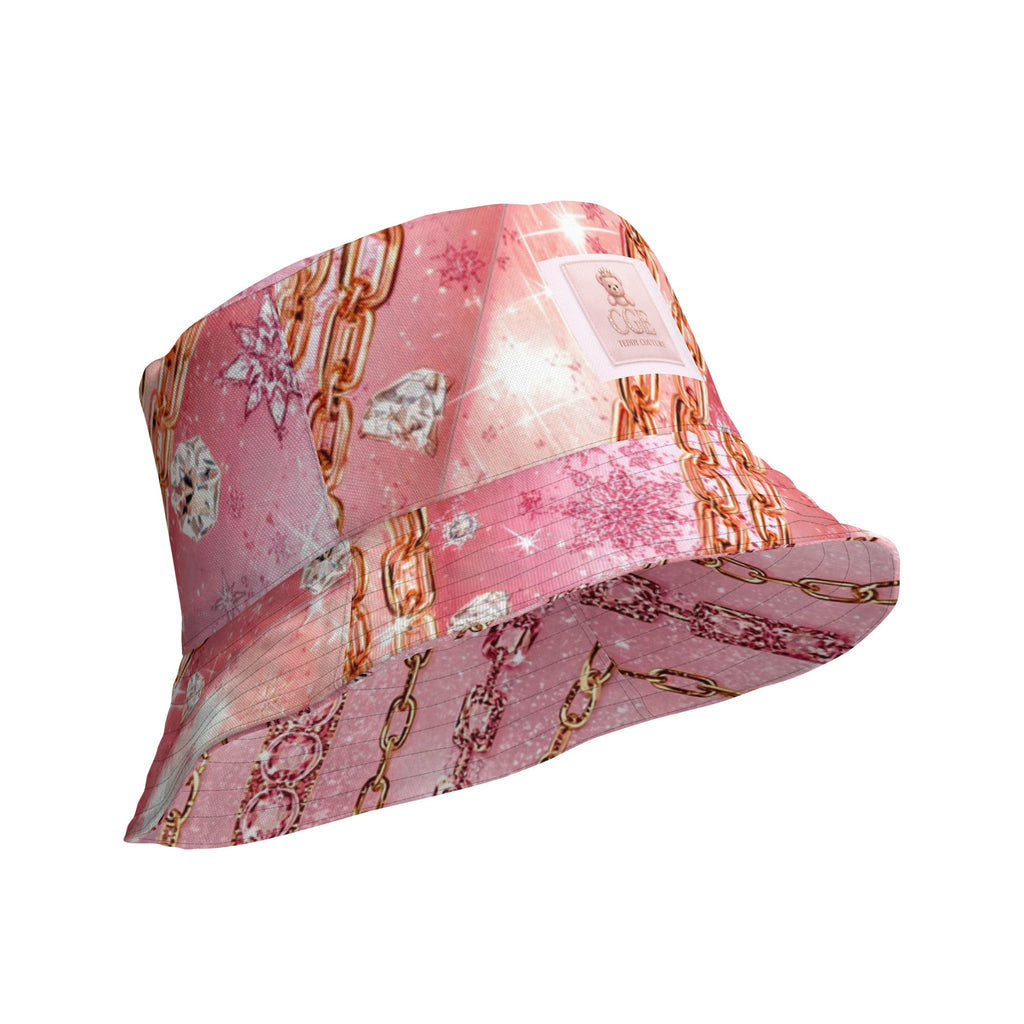 Luxury Chain Bucket Hat – Glam Streetstyle Sonnenhut | Gold Chain Design | Boss Babe Statement Hat - CGE Teddy Couture
